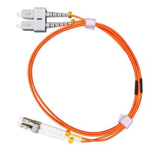 OM1 Multimode 62.5/125 LC to SC Duplex Fiber Optic Cable