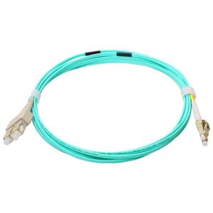 OM3 Multimode 50/125 LC to SC Duplex Fiber Optic Cable