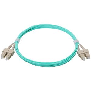 OM3 Multimode 50/125 SC to SC Duplex Fiber Optic Cable