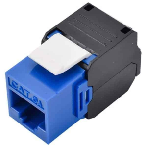 Cat6a 180 Degree Rj45 UTP Toolless Vertical Keystone Jacks