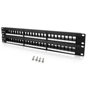 Blank 48 Port Rack Mount Patch Panel 2u