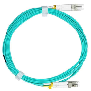 OM4 Multimode 50/125 LC to LC Duplex Fiber Optic Cable