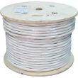 CAT6A Plenum UL Listed Unshielded  (CMP) Cable White TAA