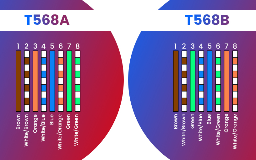 T568A vs T568B Wiring Standards - Key Differences Explained